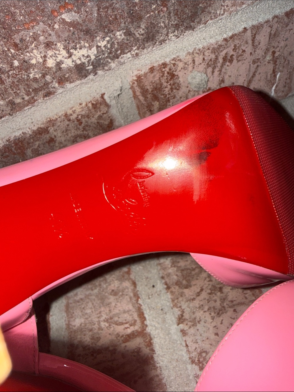 Christian Louboutin Hot Pink Patent Pointed-Toe Stiletto Pumps size 41.5 - Picture 10 of 12